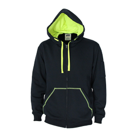 Full zip Super Brushed Fleece Hoodie